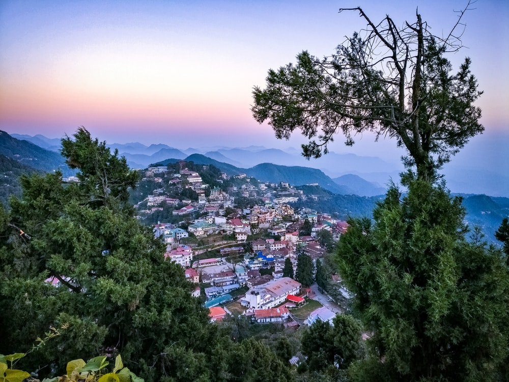 Mussoorie- hill station in India